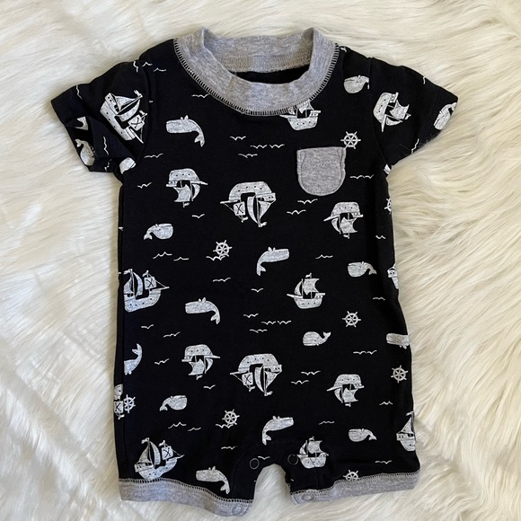 Carter's Other - Carter’s Baby Boy Little Sailboat Romper SZ 3m💙